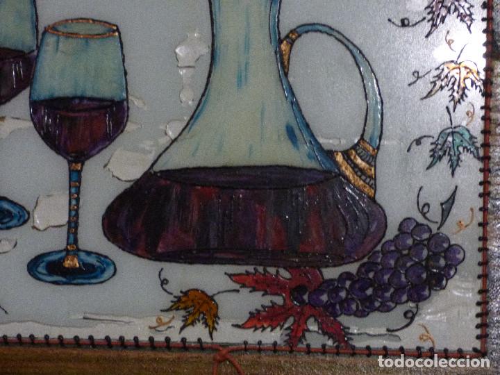 Artesan&iacute;a: Cuadro artesano.El Vino. - Foto 2