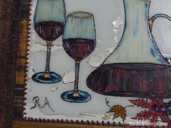 Artesan&iacute;a: Cuadro artesano.El Vino. - Foto 3
