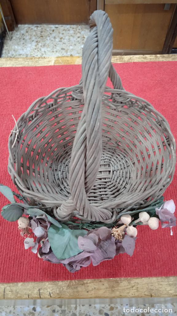 Artesan&iacute;a: CESTA DE MIMBRE - Foto 3