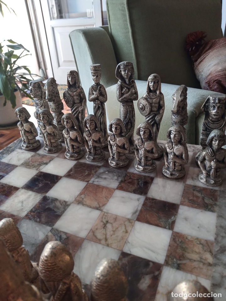 Artesan&iacute;a: Ajedrez &oacute;nix y bronce - Foto 2