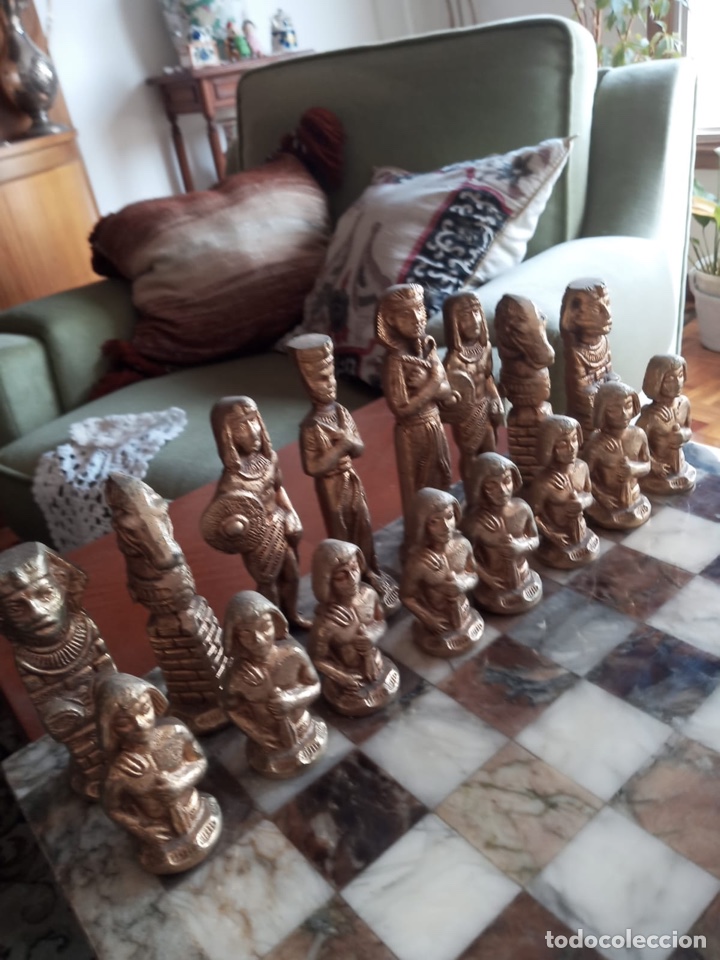 Artesan&iacute;a: Ajedrez &oacute;nix y bronce - Foto 3