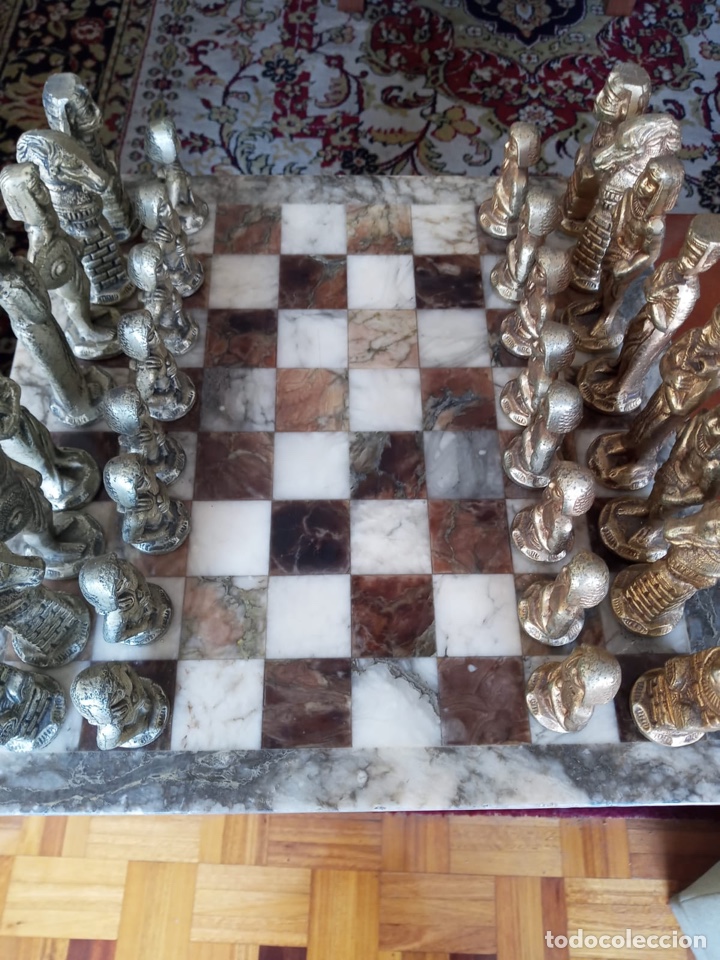 Artesan&iacute;a: Ajedrez &oacute;nix y bronce - Foto 1