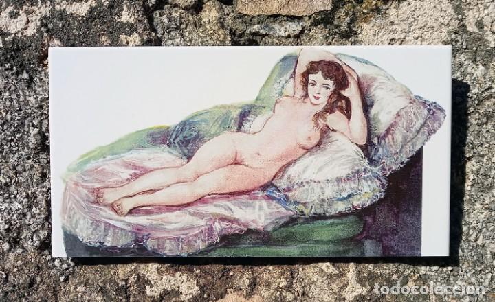 Artesan&iacute;a: Azulejo La maja desnuda - Foto 1