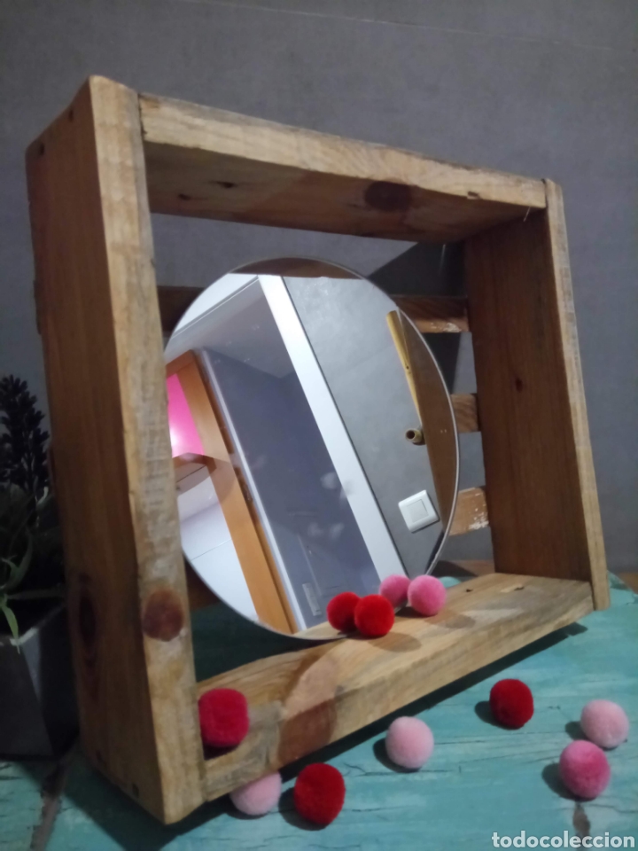 Artesan&iacute;a: Espejo madera rustico - Foto 7