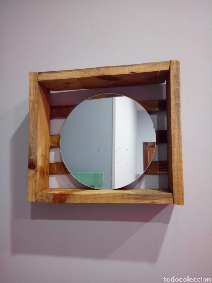 Artesan&iacute;a: Espejo madera rustico - Foto 1