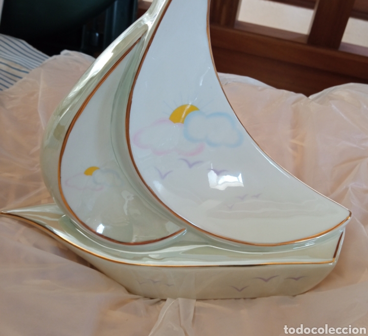 Artesan&iacute;a: Barco cer&aacute;mica irisada - Foto 6