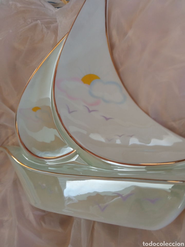Artesan&iacute;a: Barco cer&aacute;mica irisada - Foto 7