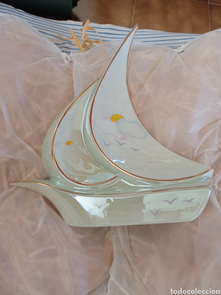 Artesan&iacute;a: Barco cer&aacute;mica irisada - Foto 8
