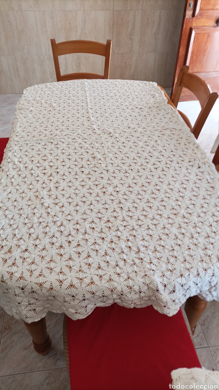 Artesan&iacute;a: Mantel tapete de Ganchillo a mano - Foto 1