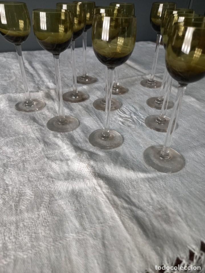 Artesan&iacute;a: 11 COPAS LICOR ANTIGUAS - Foto 4