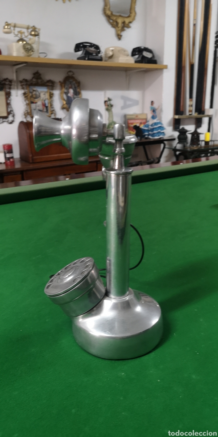 Artesan&iacute;a: Telefono de candelabro. - Foto 4