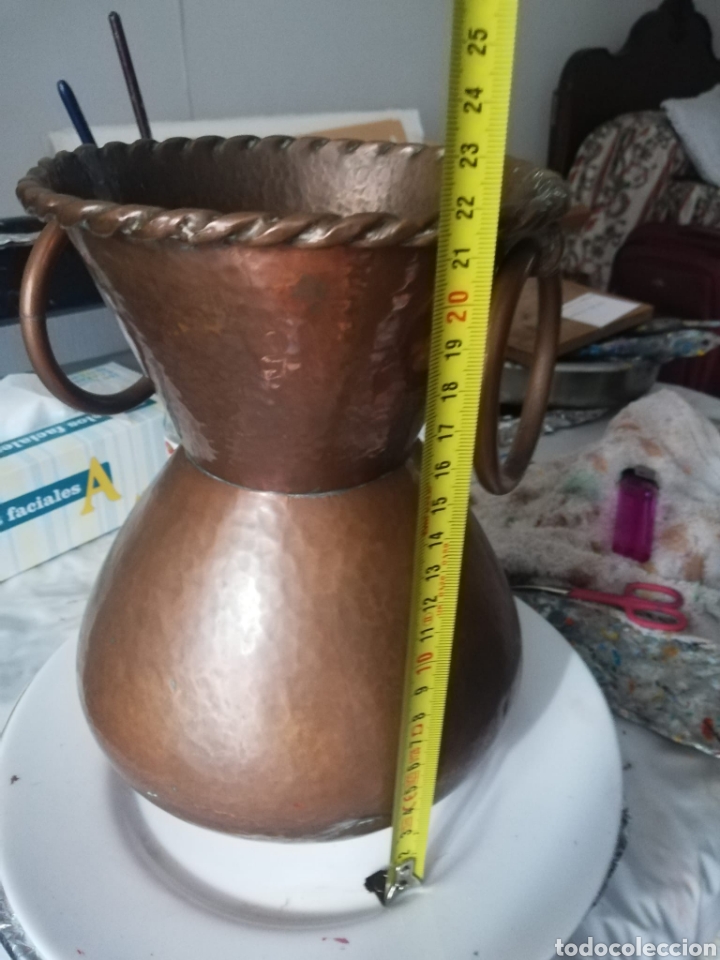Artesan&iacute;a: JARR&Oacute;N FLORERO COBRE - Foto 2