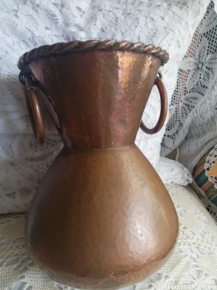 Artesan&iacute;a: JARR&Oacute;N FLORERO COBRE - Foto 3