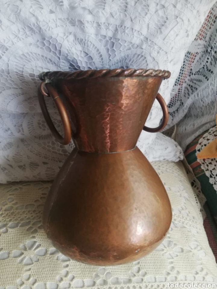 Artesan&iacute;a: JARR&Oacute;N FLORERO COBRE - Foto 4