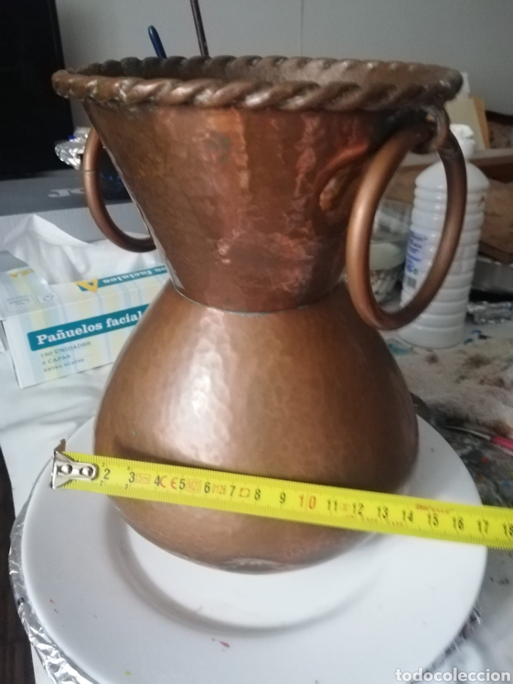 Artesan&iacute;a: JARR&Oacute;N FLORERO COBRE - Foto 1