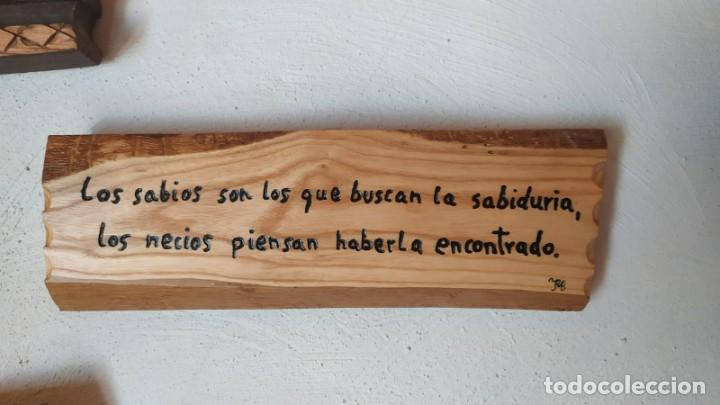 Artesan&iacute;a: Tablas talladas - Foto 1