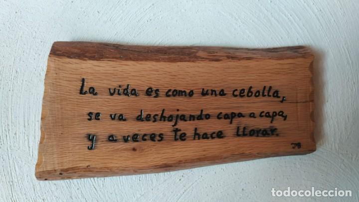 Artesan&iacute;a: Tablas talladas - Foto 8