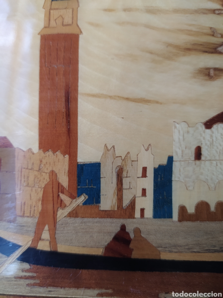 Artesan&iacute;a: Taracea escena Venecia - Foto 2