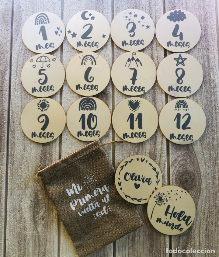 Artesan&iacute;a: CUMPLE MES DE MADERA - Foto 1