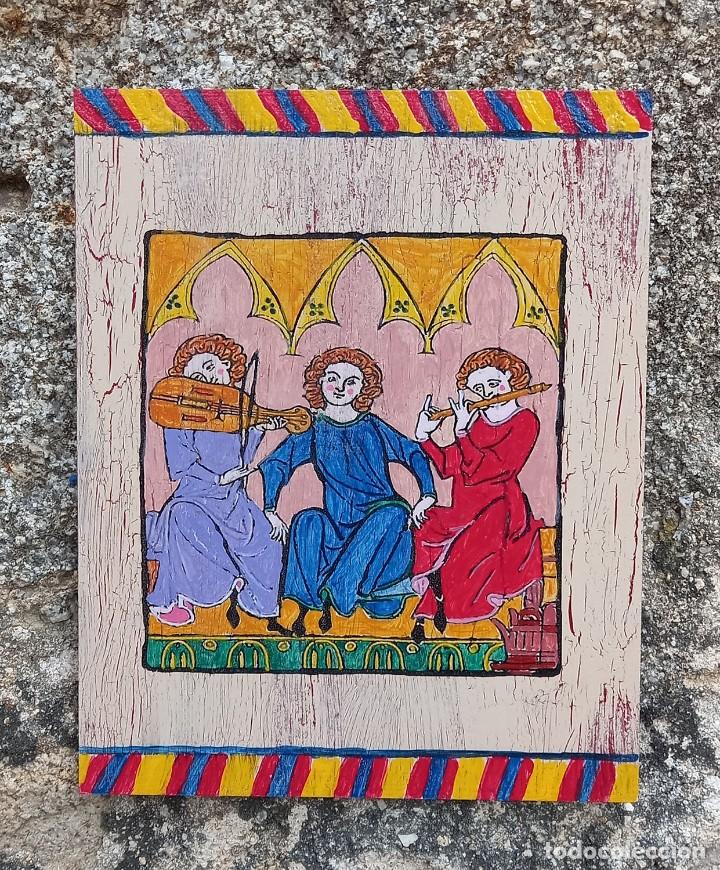 Artesan&iacute;a: Cuadro m&uacute;sicos - Foto 1