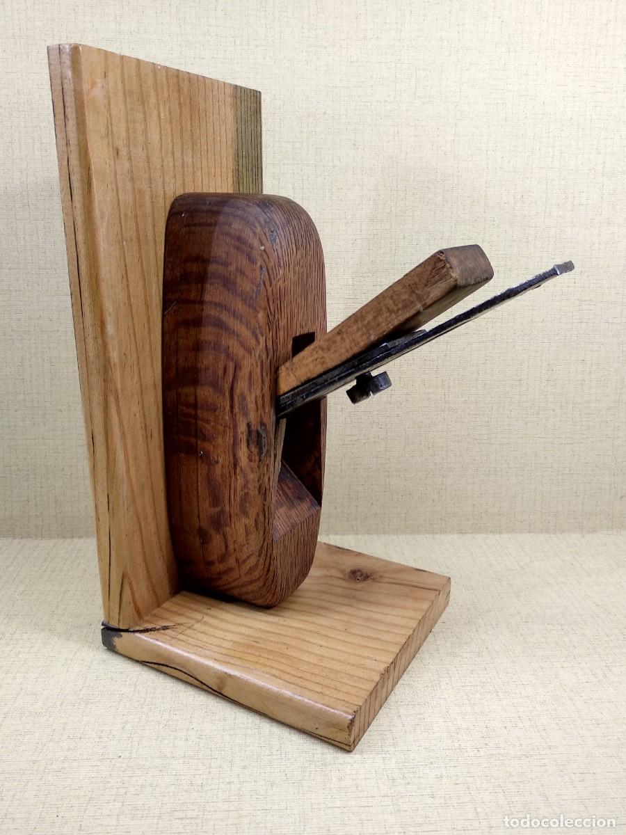 Artesan&iacute;a: Sujetalibros de madera y cepillo de carpintero - Foto 7