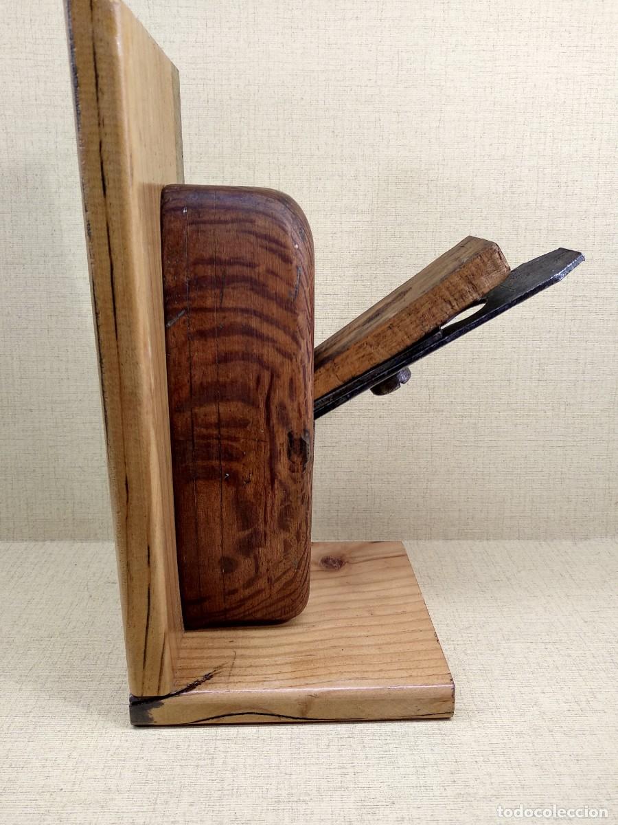 Artesan&iacute;a: Sujetalibros de madera y cepillo de carpintero - Foto 8