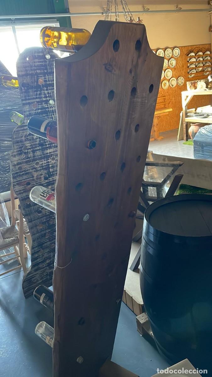 Artesan&iacute;a: Botellero grande madera - Foto 2