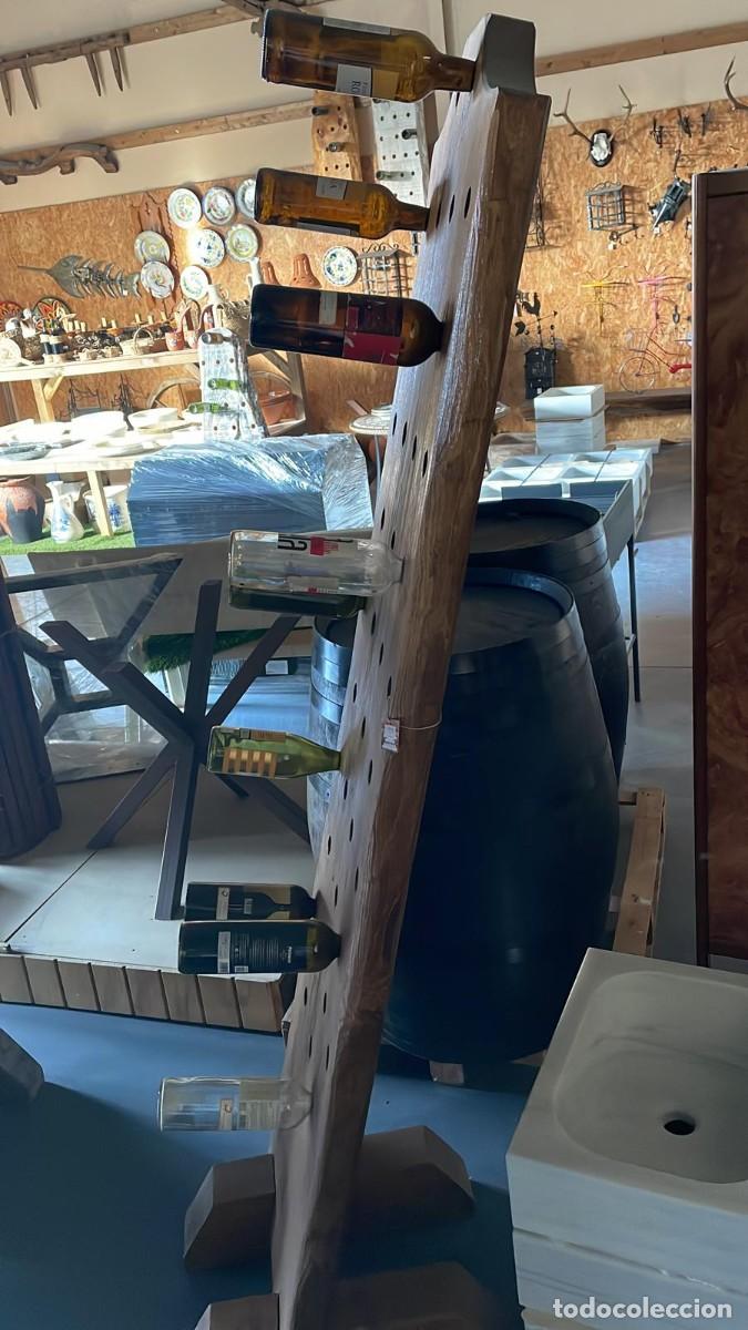 Artesan&iacute;a: Botellero grande madera - Foto 3