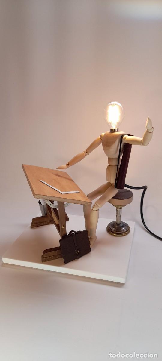 Artesan&iacute;a: LAMPARA ILUMINADO ARQUITECTO - Foto 1