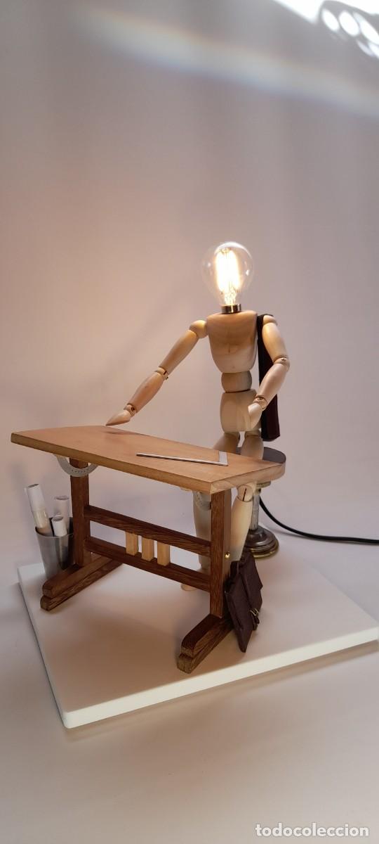 Artesan&iacute;a: LAMPARA ILUMINADO ARQUITECTO - Foto 3