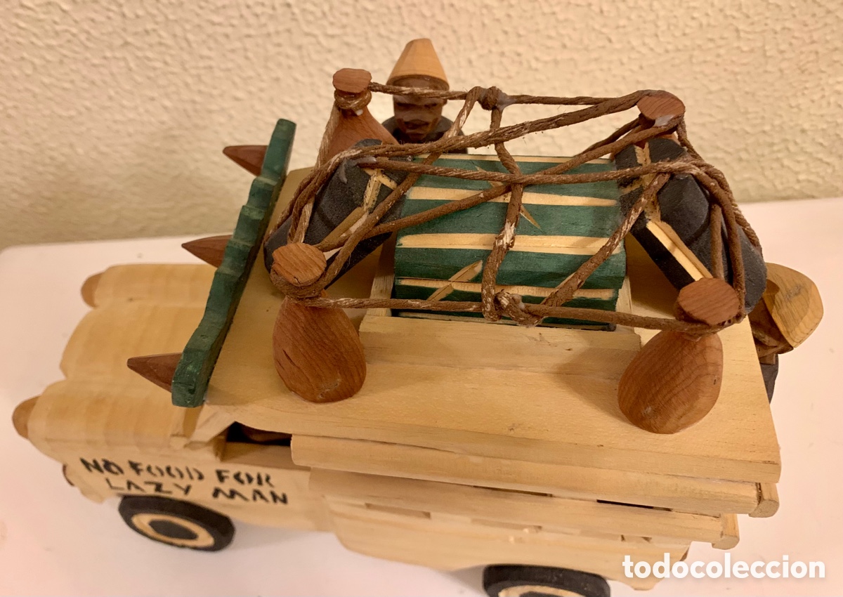 Artesan&iacute;a: Coche de madera de &Aacute;frica - Foto 4