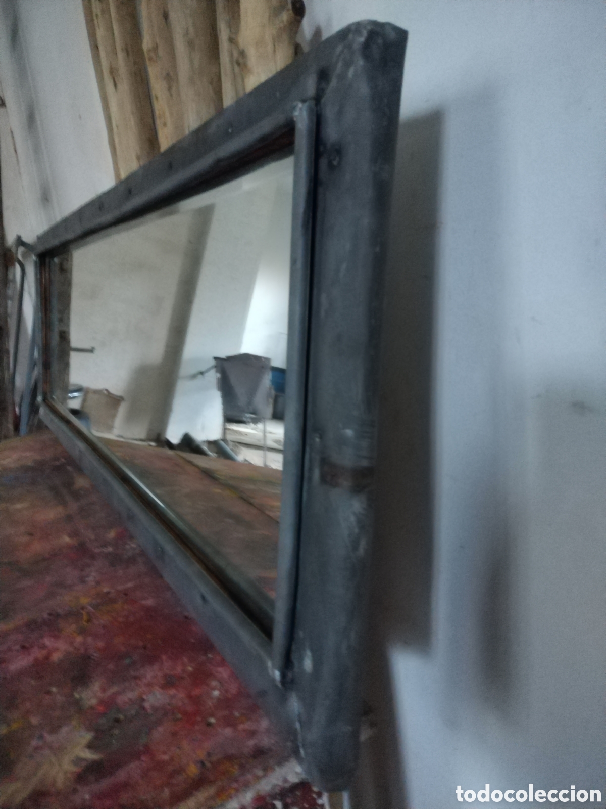 Artesan&iacute;a: Espejo estilo Industrial - Foto 2