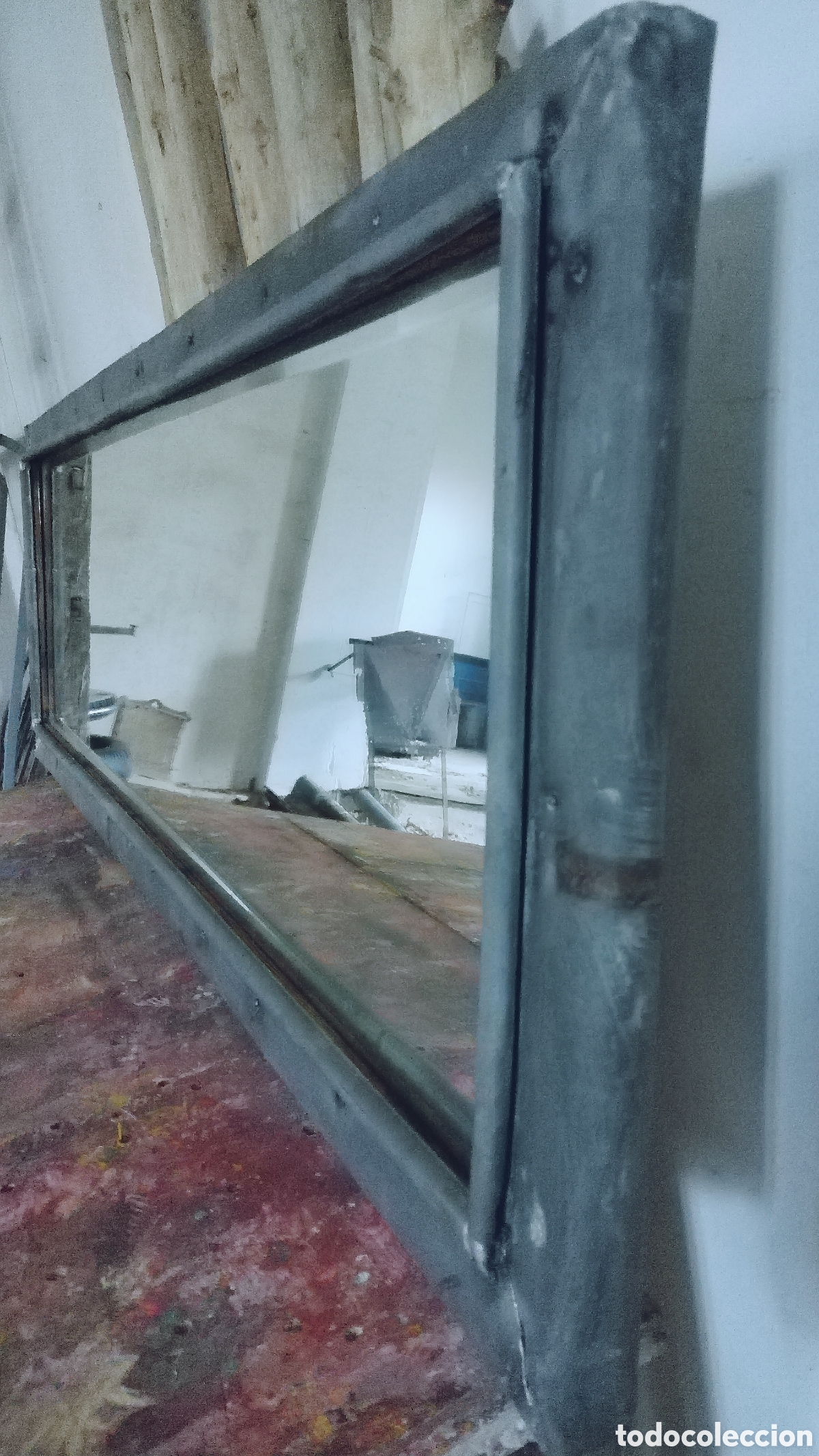 Artesan&iacute;a: Espejo estilo Industrial - Foto 3