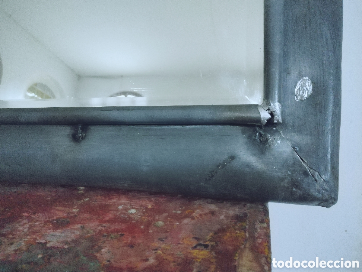 Artesan&iacute;a: Espejo estilo Industrial - Foto 6