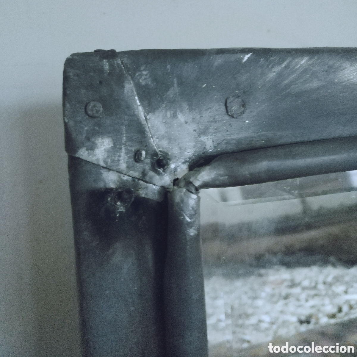 Artesan&iacute;a: Espejo estilo Industrial - Foto 7