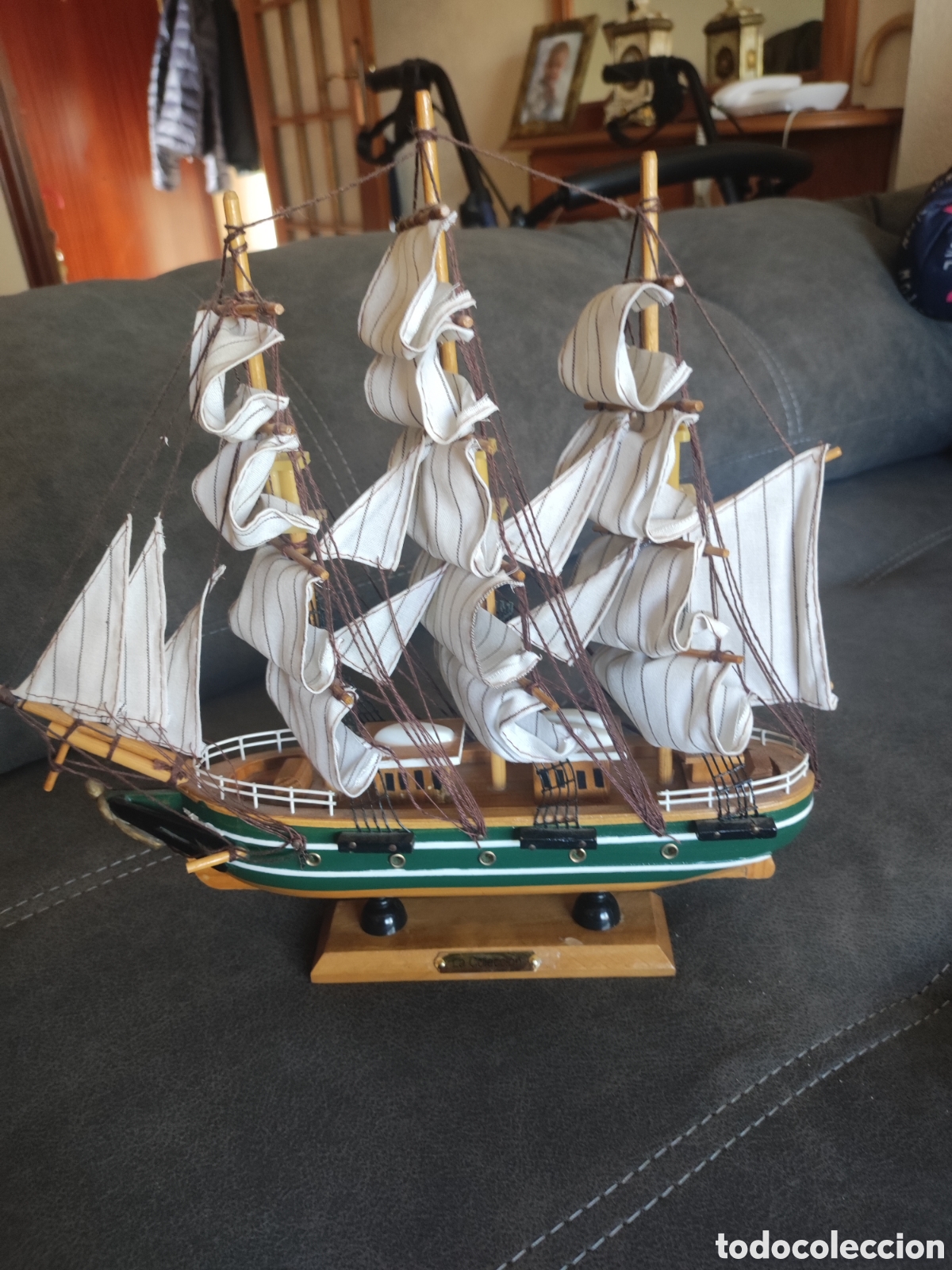 Artesan&iacute;a: Barco velero en madera - Foto 2