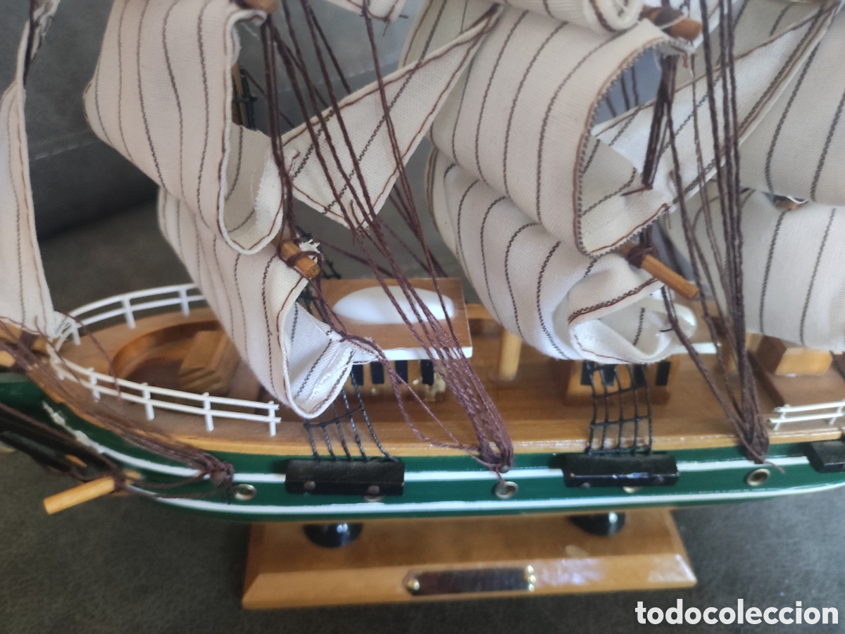 Artesan&iacute;a: Barco velero en madera - Foto 3