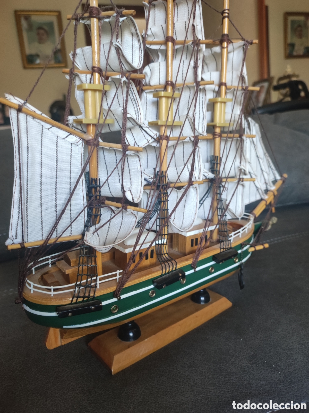 Artesan&iacute;a: Barco velero en madera - Foto 6