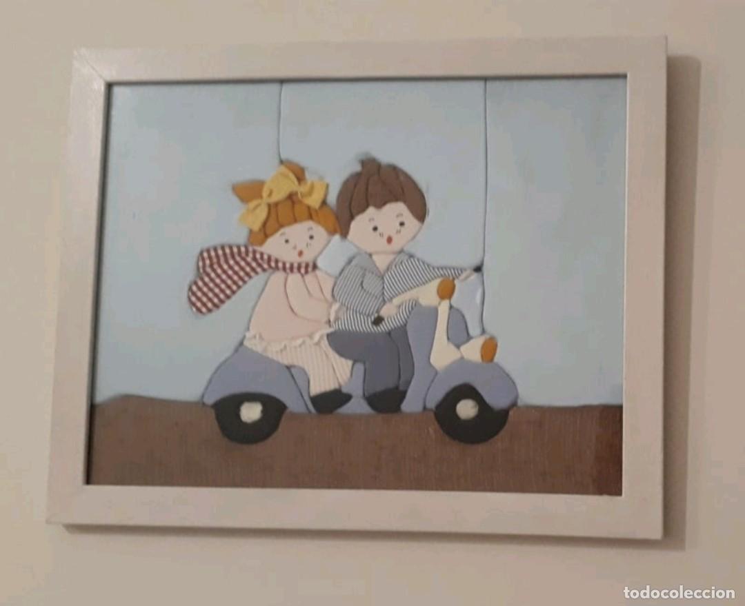 Artesan&iacute;a: CUADRO INFANTIL HECHO A MANO - Foto 1
