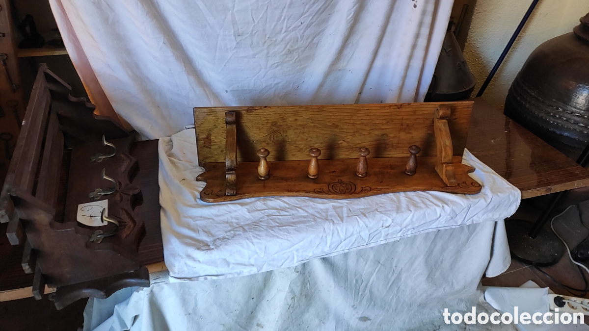 Artesan&iacute;a: PERCHERO MADERA ARTESANAL - Foto 2