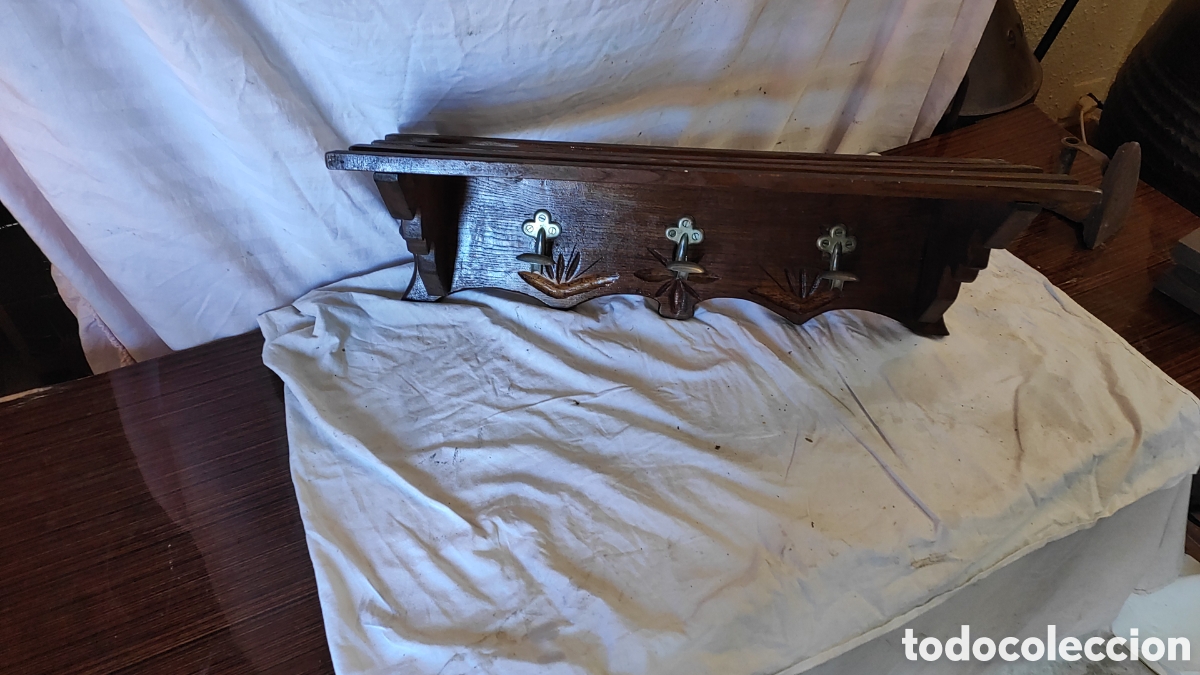 Artesan&iacute;a: PERCHERO MADERA ARTESANAL - Foto 4