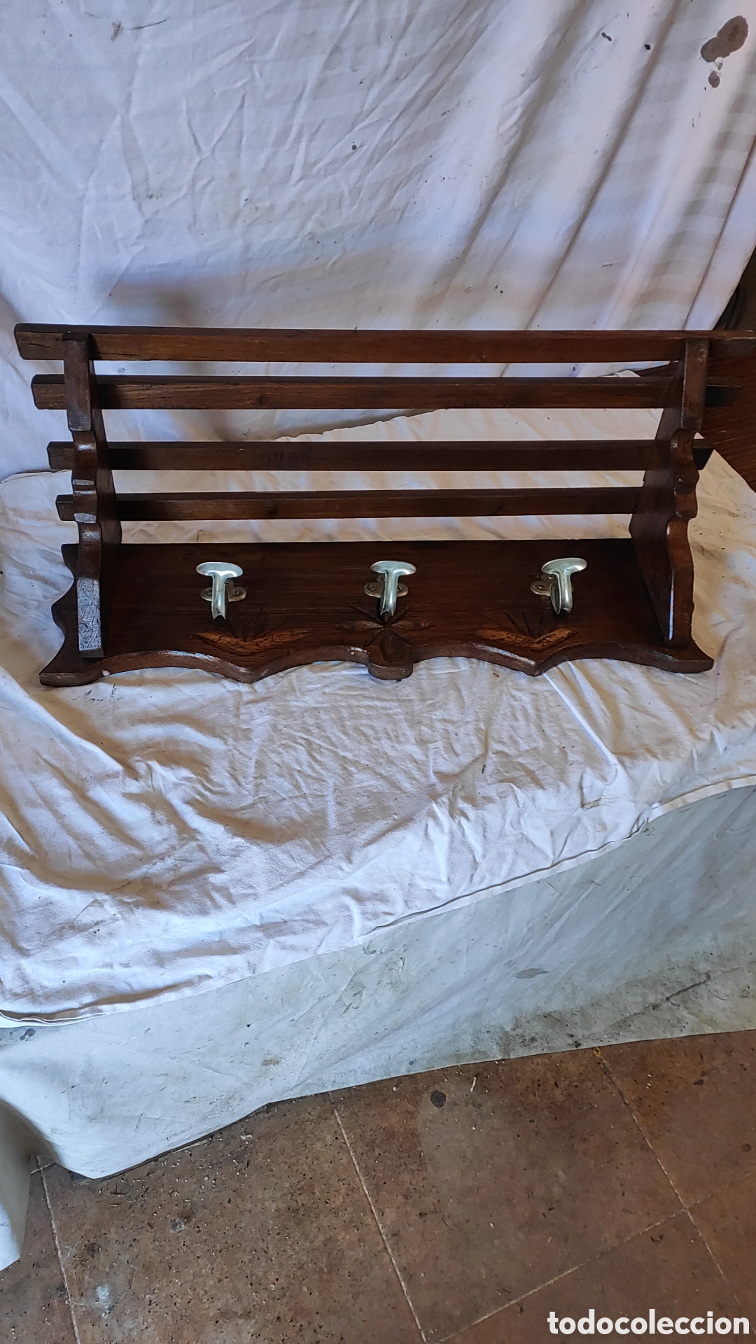 Artesan&iacute;a: PERCHERO MADERA ARTESANAL - Foto 5