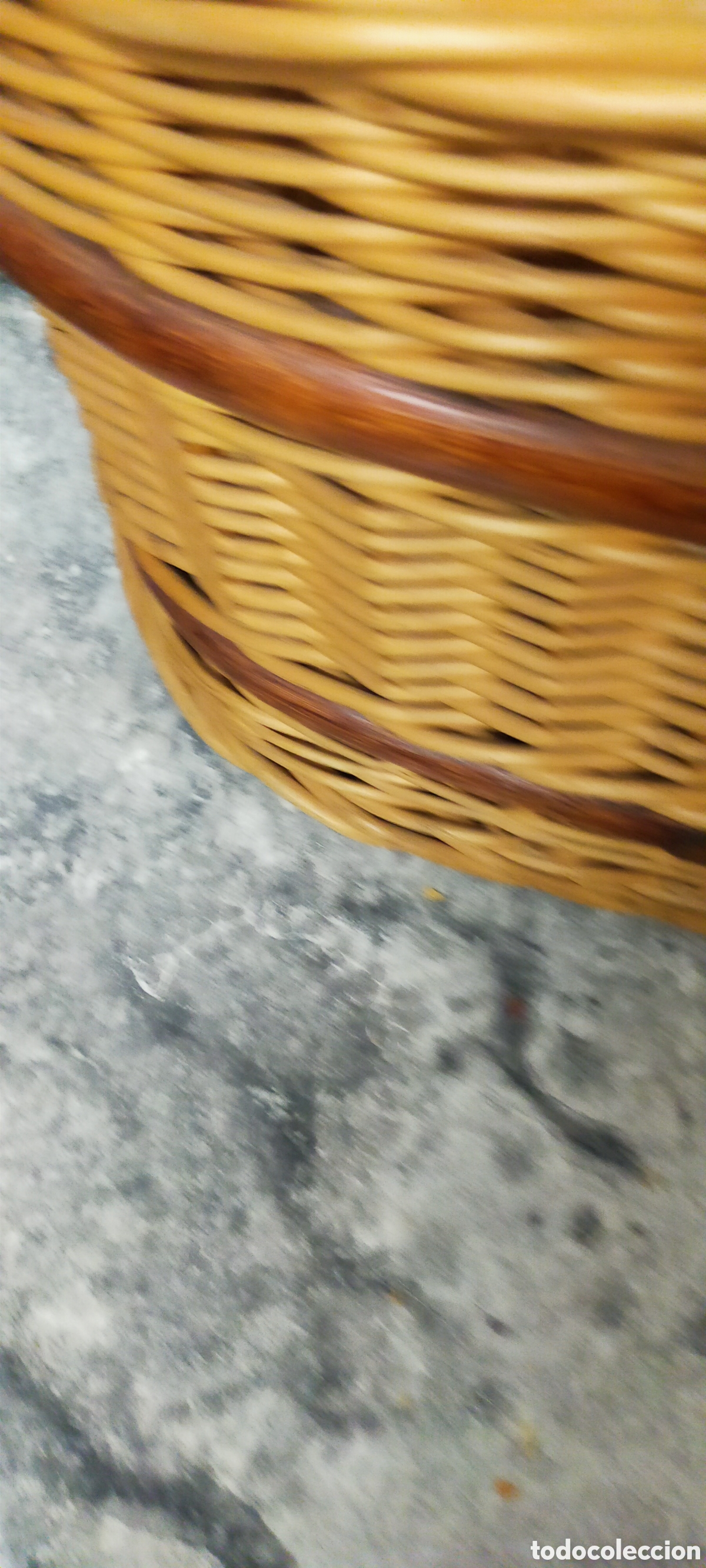Artesan&iacute;a: Cesta mimbre , dos compartimentos - Foto 13