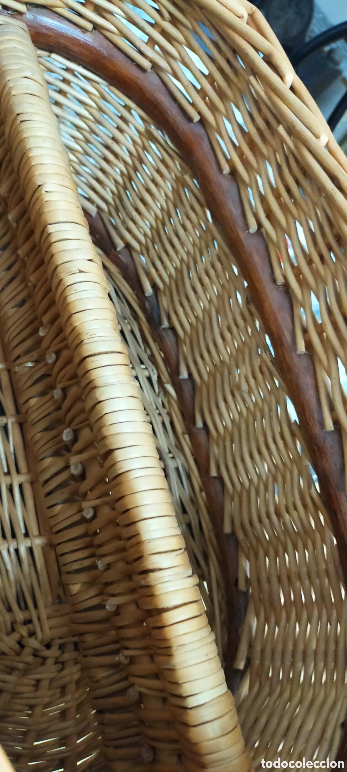 Artesan&iacute;a: Cesta mimbre , dos compartimentos - Foto 15