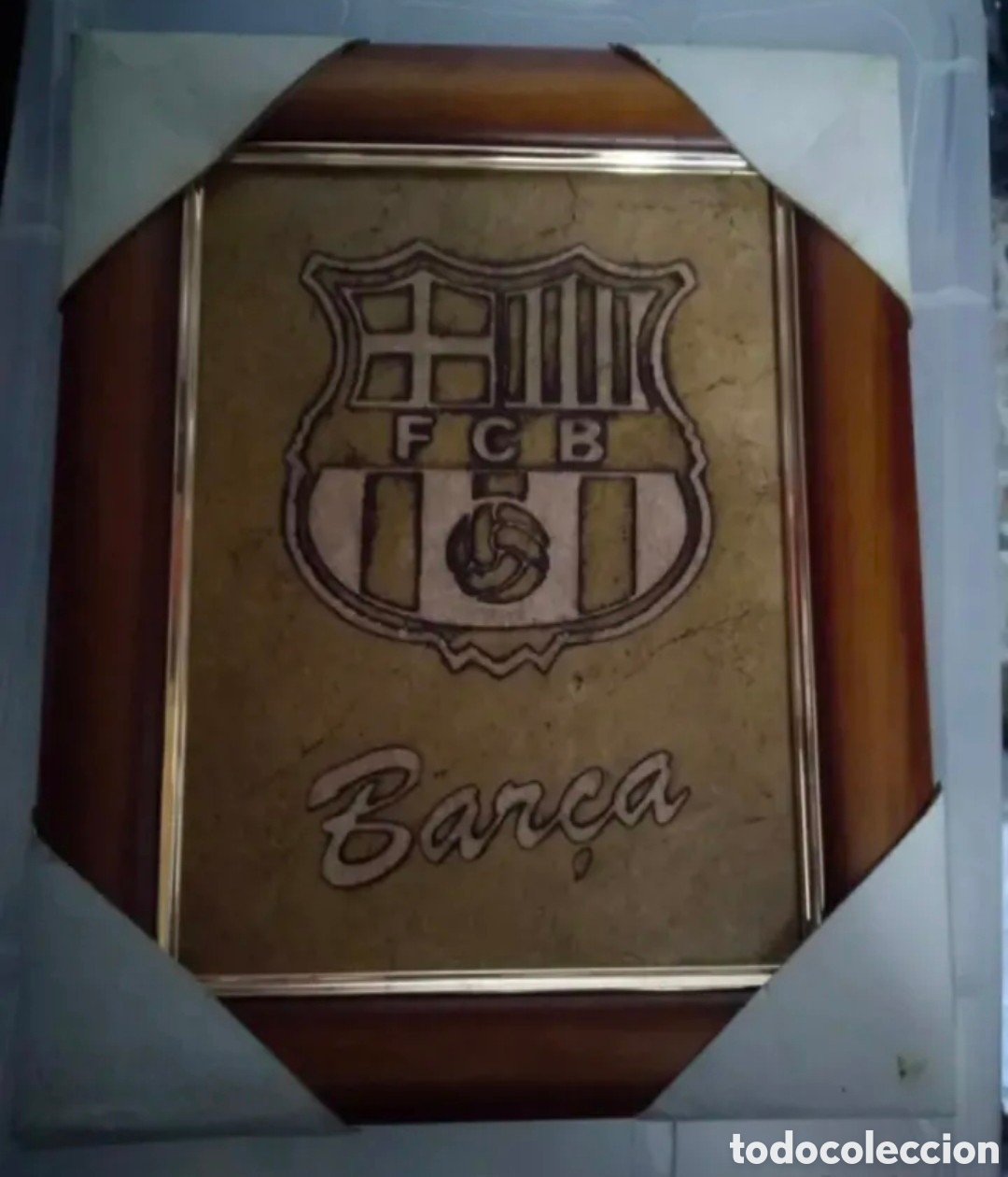 Artesan&iacute;a: Cuadro en m&aacute;rmol Bar&ccedil;a, artesanal - Foto 2