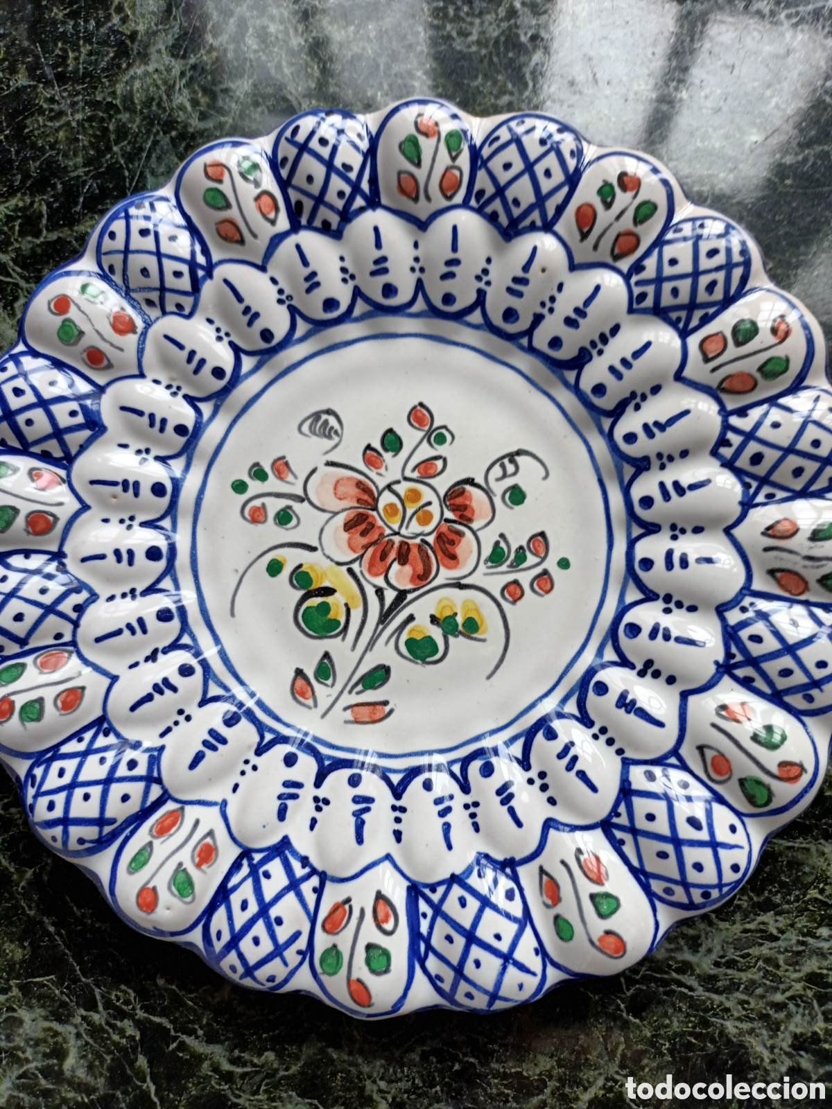 Artesan&iacute;a: Plato de Talavera - Foto 2