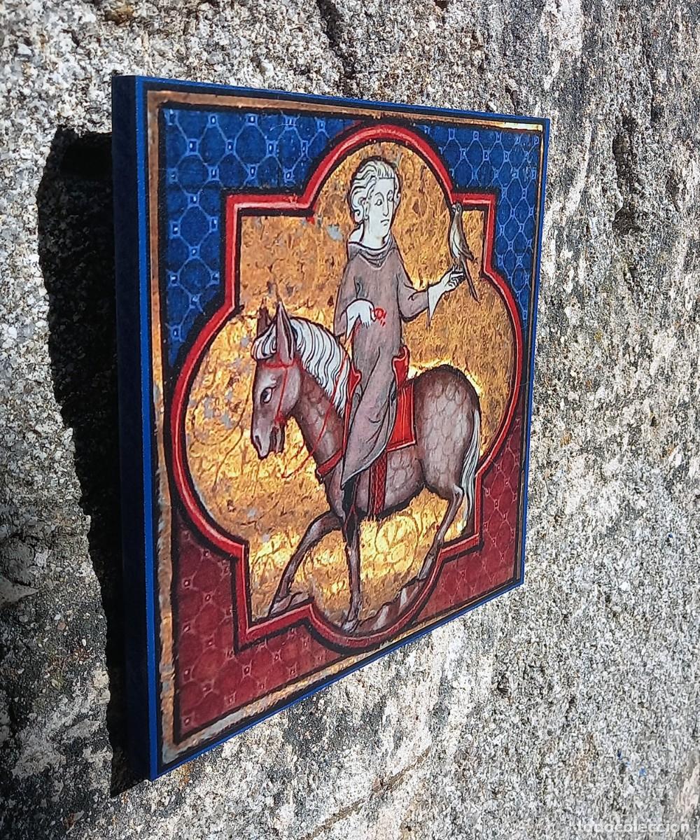 Artesan&iacute;a: Cuadro halconero medieval - Foto 2