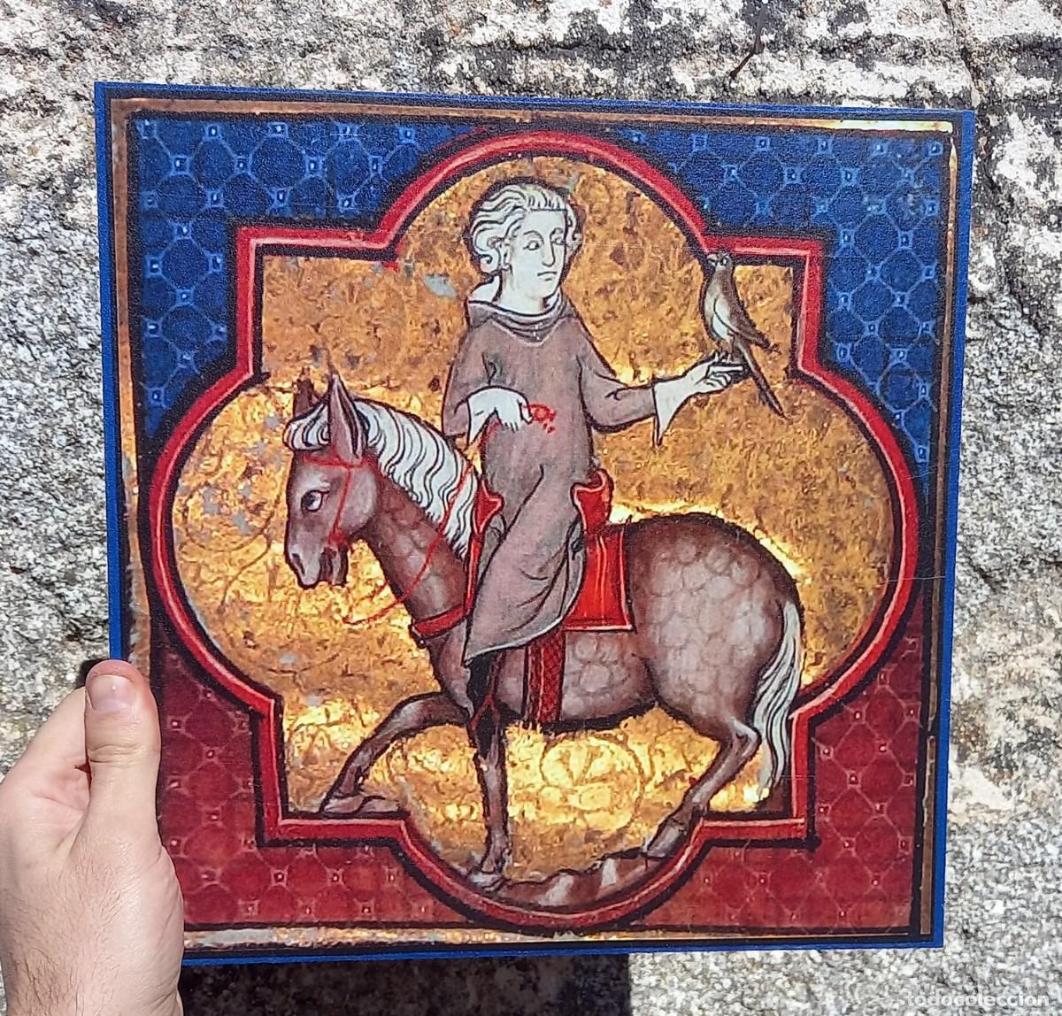 Artesan&iacute;a: Cuadro halconero medieval - Foto 5