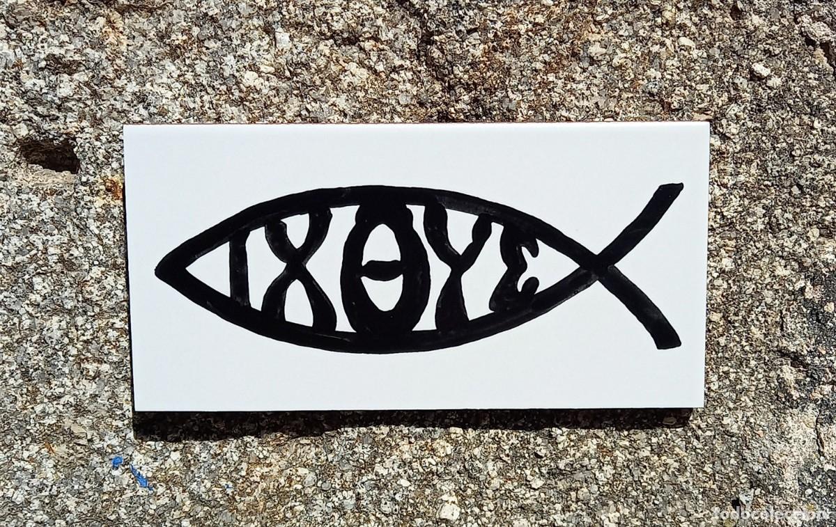 Artesan&iacute;a: Azulejo Ichthys - Foto 1