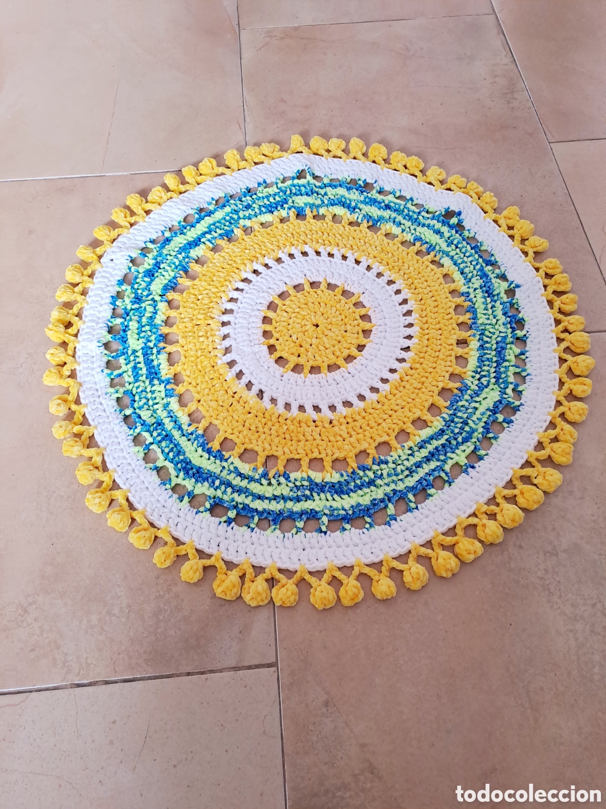 Artesan&iacute;a: Alfombra crochet - Foto 3